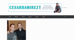 Desktop Screenshot of cesarramirez.com